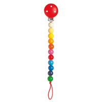 Heimess - Pacifier Holder Rainbow Beads
