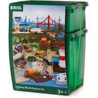 BRIO - Railway World Deluxe Set (106 pieces)