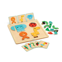 Djeco - GeoBasic Wooden Magnetic Board