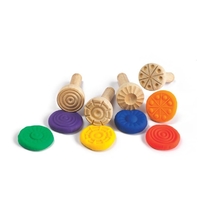 EDX - Wooden Dough Stampers (set of 4)