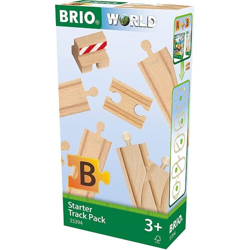 BRIO - Starter Track Pack (13 pieces)