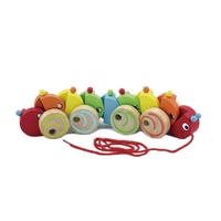 Viga Toys - Pull Along Caterpillar