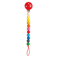 Heimess - Pacifier Holder Rainbow Beads