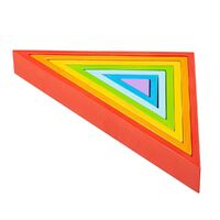 Bigjigs - Wooden Stacking Triangles