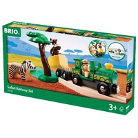 BRIO - Safari Railway Set (17 pieces)