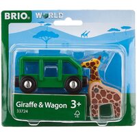 BRIO - Giraffe and Wagon