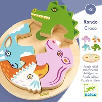 Djeco - Rondo Croco Wooden Puzzle