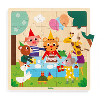 Djeco - Happy Wooden Puzzle 25pc