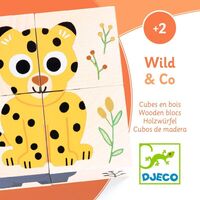 Djeco - Wild & Co Wooden Puzzle