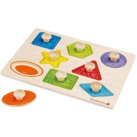 Everearth - Shape Knob Puzzle 8pc