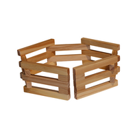 Freckled Frog - Wooden Fences (set of 4)