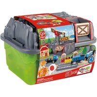 Hape - Railway Bucket Builder Set