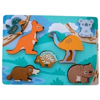 Kiddie Connect - Australian Animal Puzzle 7pc