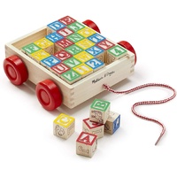 Melissa & Doug - Classic ABC 123 Block Cart