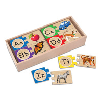 Melissa & Doug - Self-Correcting Alphabet Letter Puzzles