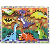 Melissa & Doug - Dinosaurs Chunky Puzzle 7pc