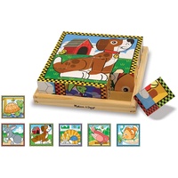 Melissa & Doug - Pets Cube Puzzle - 16pc