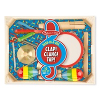 Melissa & Doug - Band-in-a-Box - Clap! Clang! Tap!