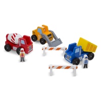 Melissa & Doug - Construction Vehicle Set