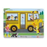 Melissa & Doug - The Wheels on the Bus Sound Puzzle 6pc