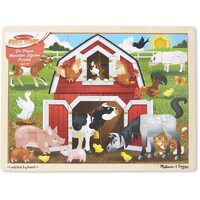 Melissa & Doug - Barnyard Buddies Jigsaw Puzzle 24pc