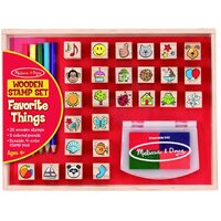 Melissa & Doug - Favourite Things Stamp Set