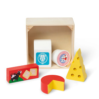 Melissa & Doug - Wooden Food Groups Play Set - Dairy