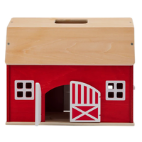 Schleich - Wooden Retro Farm Barn 42602