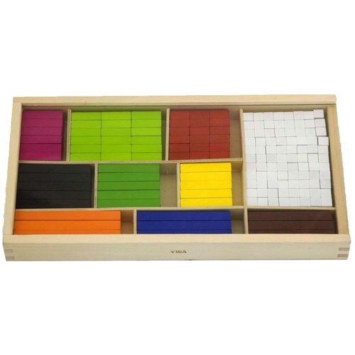 Viga Toys - Maths Blocks Cuisenaire Rods 308pc
