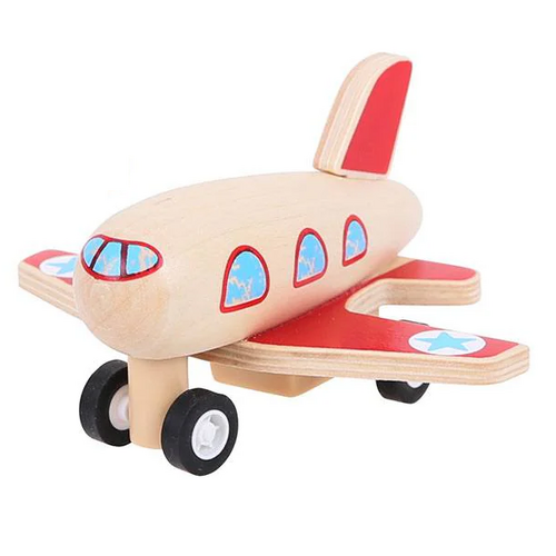Bigjigs - Pull Back Plane