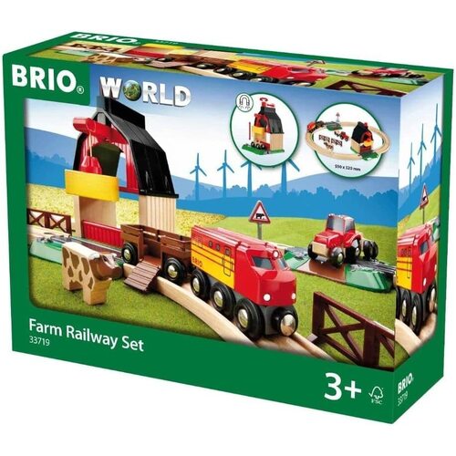 BRIO - Farm Railway Set