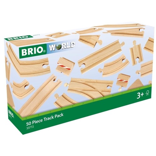 BRIO - 50 Piece Track Pack