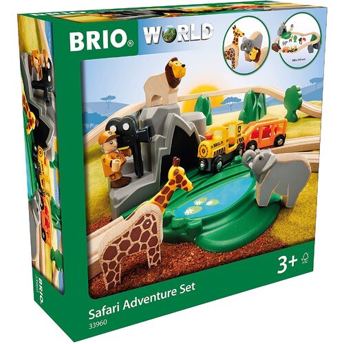 BRIO - Safari Adventure Train Set
