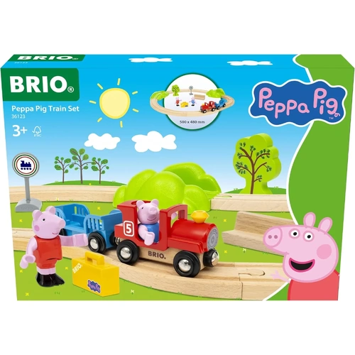 BRIO - Peppa Pig Train Set