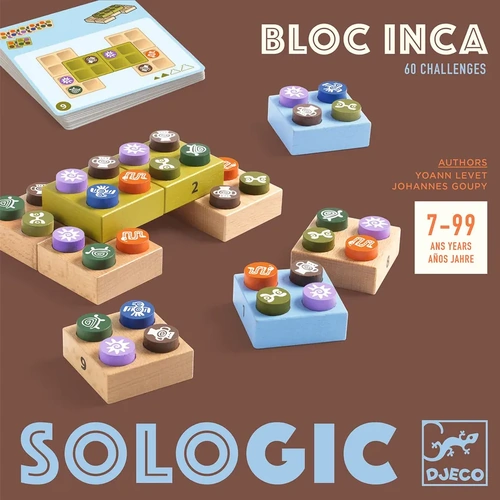 Djeco - Bloc Inca Sologic Game