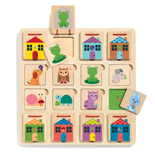 Djeco - Cabanimo Wooden Puzzle