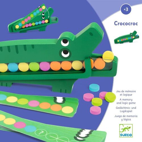 Djeco -  Crococroc Wooden Game