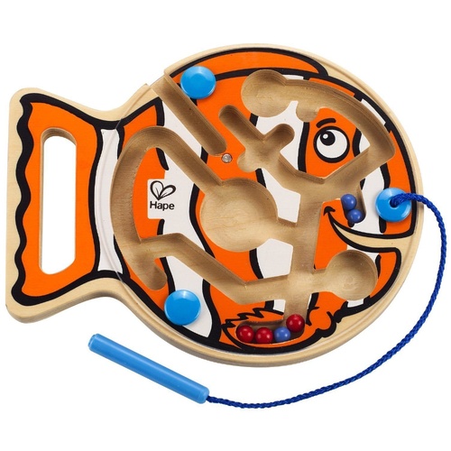 Hape - Go-Fish-Go Magentic Marble Maze