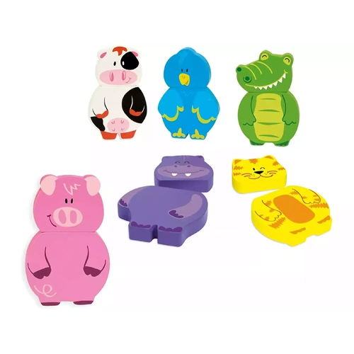 Goula - Magnetic Animals Puzzles