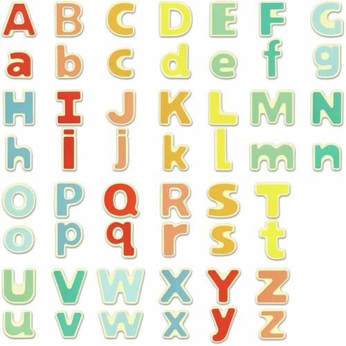Hape - Magnetic Alphabet Letters (52 pieces)