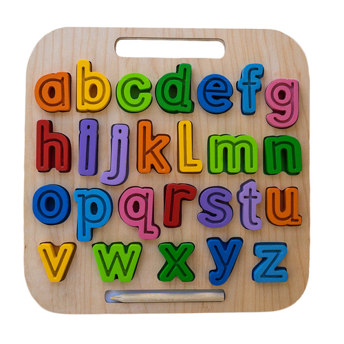 Kiddie Connect - Handcarry Lowercase abc Trace Puzzle
