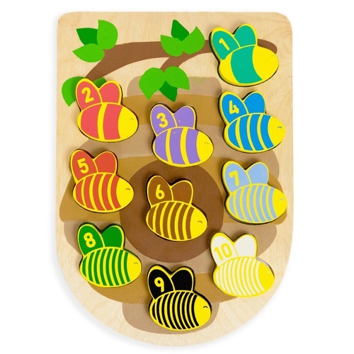 Kiddie Connect - 123 Bee Puzzle