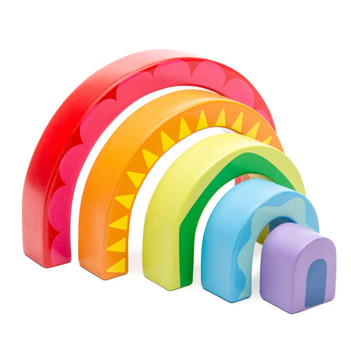 Le Toy Van - Petilou Rainbow Tunnel Toy