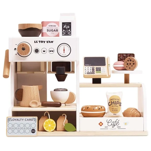 Le Toy Van - Wooden Barista Cafe Shop