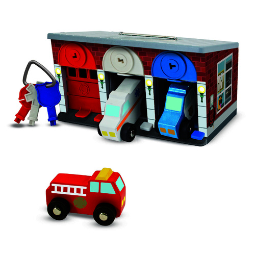 Melissa & Doug - Keys & Cars Rescue Garage