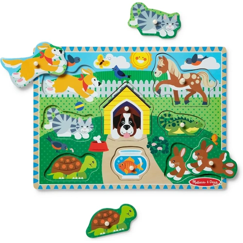 Melissa & Doug - Pets Peg Puzzle