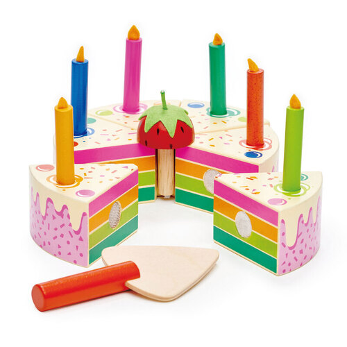 Tender Leaf - Rainbow Birthday Cake